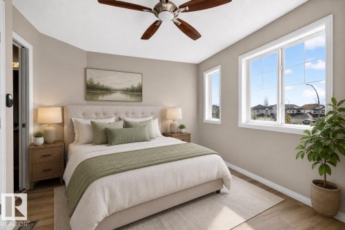 99 Birch Place, Fort Saskatchewan, AB - Indoor Photo Showing Bedroom