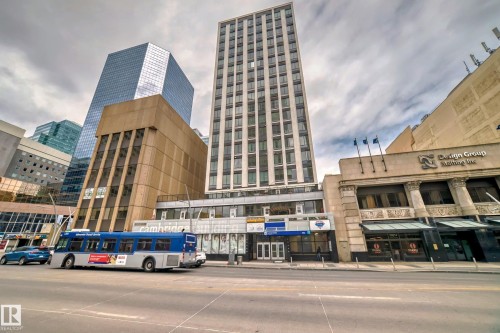 Tall multi-story building featuring numerous windowed units - 1207 10024 Jasper Avenue, Edmonton, AB - Outdoor