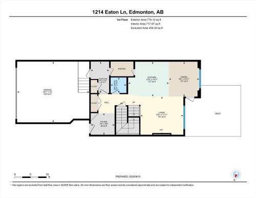 Floor plan - 1214 Eaton Lane, Edmonton, AB - Other