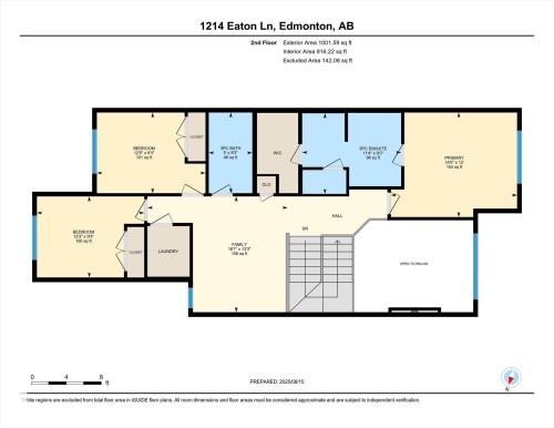Floor plan - 1214 Eaton Lane, Edmonton, AB - Other