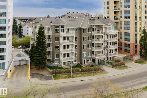 206 10809 Saskatchewan Drive Nw, Edmonton, AB - Outdoor With Facade