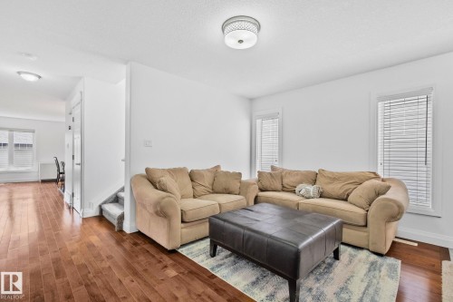 10813 66 Avenue, Edmonton, AB - Indoor Photo Showing Living Room
