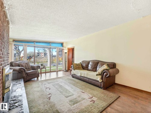 9735 155 Street, Edmonton, AB - Indoor Photo Showing Living Room