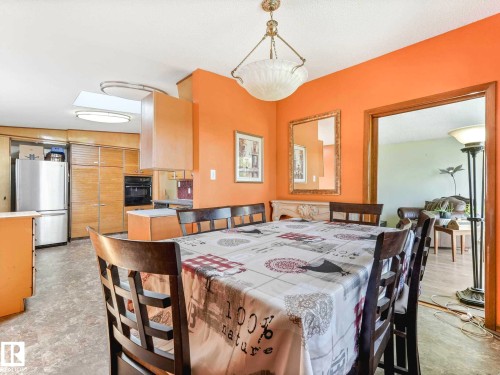 9735 155 Street, Edmonton, AB - Indoor Photo Showing Dining Room