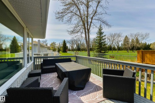 129 Ironwood Place, Edmonton, AB - Outdoor With Deck Patio Veranda With Exterior
