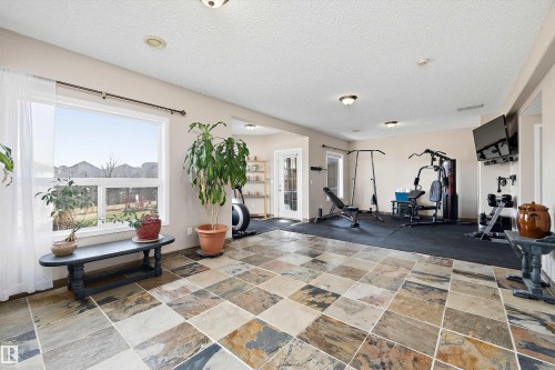 130 Foxhaven Way, Sherwood Park, AB - Indoor Photo Showing Gym Room