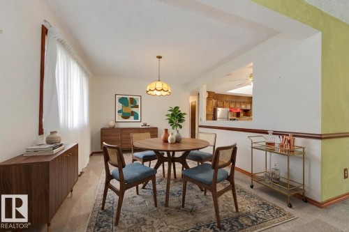 12307 54 Street, Edmonton, AB - Indoor Photo Showing Dining Room