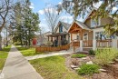 10813 74 Avenue, Edmonton, AB  - Outdoor With Deck Patio Veranda With Facade 