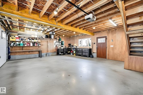 Infloor heating, drain - 10813 74 Avenue, Edmonton, AB - Indoor Photo Showing Basement