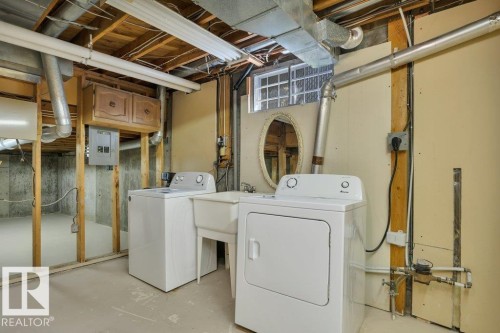 8808 41 Avenue, Edmonton, AB - Indoor Photo Showing Laundry Room