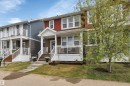 258 Robinson Drive, Leduc, AB  - Outdoor With Deck Patio Veranda With Facade 