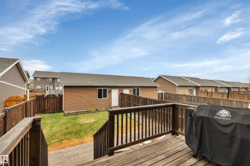 258 Robinson Drive, Leduc, AB - Outdoor With Deck Patio Veranda With Exterior