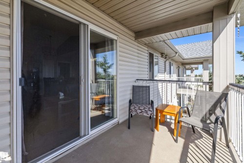 South facing balcony with view overlooking the city - 415 12550 140 Avenue, Edmonton, AB - Outdoor With Balcony With Exterior