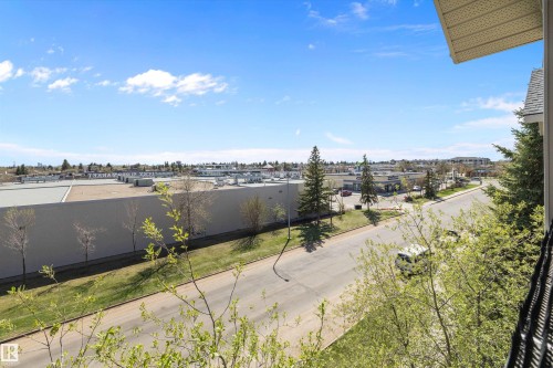 South facing balcony with view overlooking the city - 415 12550 140 Avenue, Edmonton, AB - Outdoor With View