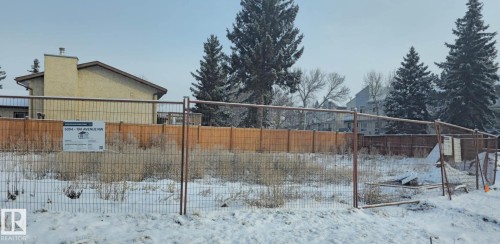 The property features a cleared lot, offering a blank canvas for development - 6004 19A Avenue Nw, Edmonton, AB 