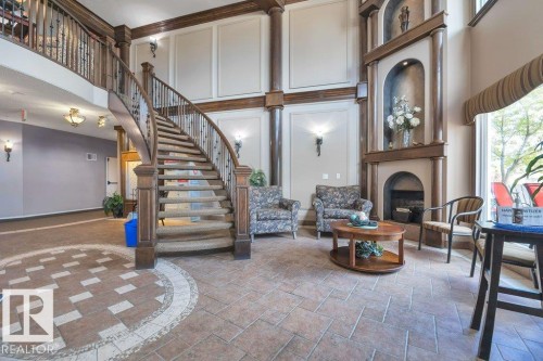 302 102A Bridgeport Crossing, Leduc, AB - Indoor With Fireplace