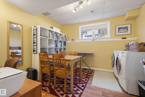 Dining area - 77 Lakeshore Drive, Rural Leduc County, AB - Indoor Photo Showing Laundry Room