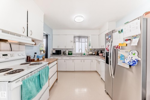 10928 149 Street, Edmonton, AB - Indoor Photo Showing Kitchen With Double Sink