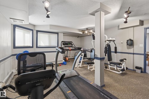 406 7839 96 Street, Edmonton, AB - Indoor Photo Showing Gym Room