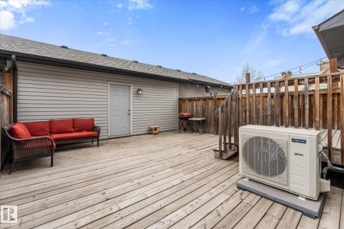 802 Mcleod Avenue, Spruce Grove, AB - Outdoor With Deck Patio Veranda With Exterior