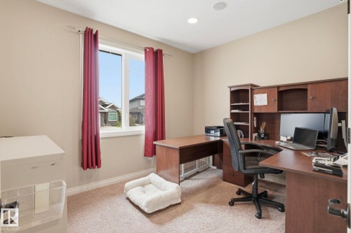 10 Verona Crescent, Spruce Grove, AB - Indoor Photo Showing Office