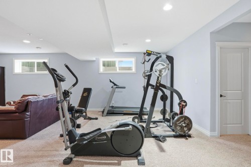 10 Verona Crescent, Spruce Grove, AB - Indoor Photo Showing Gym Room