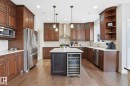 10 Verona Crescent, Spruce Grove, AB  - Indoor Photo Showing Kitchen With Upgraded Kitchen 