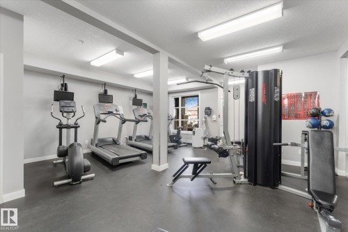 313 2590 Anderson Way, Edmonton, AB - Indoor Photo Showing Gym Room