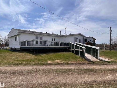 1308 Twp Rd 570, Rural Barrhead County, AB - Outdoor With Deck Patio Veranda
