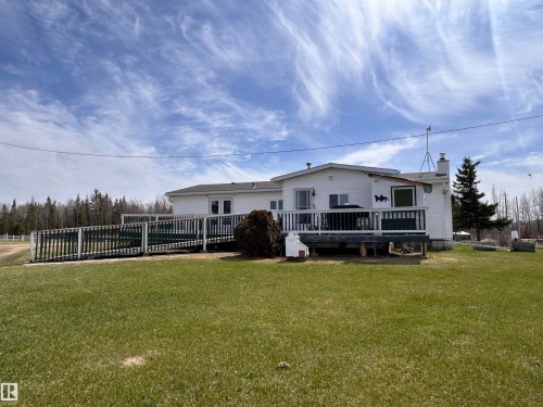 1308 Twp Rd 570, Rural Barrhead County, AB - Outdoor With Deck Patio Veranda