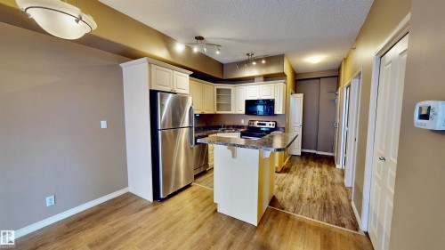 503 10319 111 Street, Edmonton, AB - Indoor Photo Showing Kitchen With Stainless Steel Kitchen