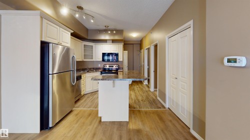 503 10319 111 Street, Edmonton, AB - Indoor Photo Showing Kitchen With Stainless Steel Kitchen