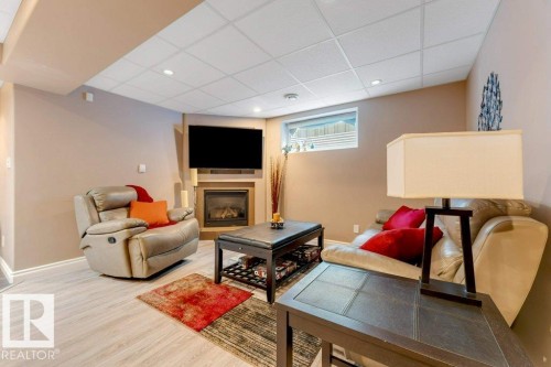 1523 Rutherford Road, Edmonton, AB - Indoor With Fireplace