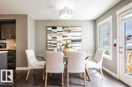471 Reed Crescent, Leduc, AB - Indoor Photo Showing Dining Room
