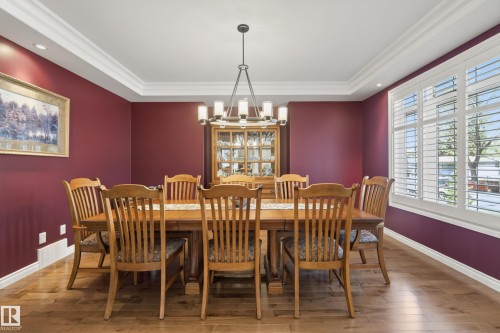 11523 80 Avenue, Edmonton, AB - Indoor Photo Showing Dining Room
