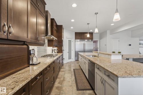 11523 80 Avenue, Edmonton, AB - Indoor Photo Showing Kitchen With Upgraded Kitchen