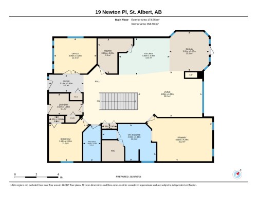 Floor plan - 19 Newton Place, St. Albert, AB - Other