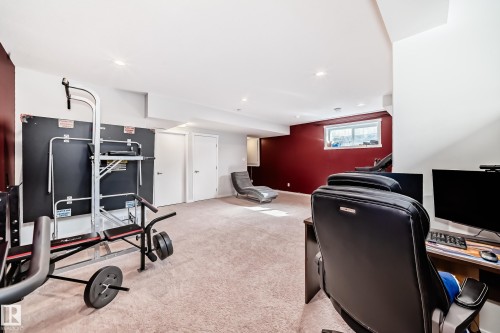 4404 6 Street, Edmonton, AB - Indoor Photo Showing Gym Room