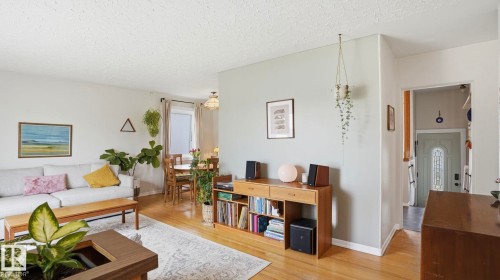 10651 61 Street, Edmonton, AB - Indoor Photo Showing Living Room