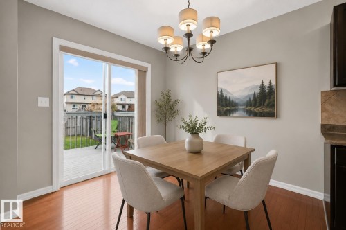 55 Keystone Crescent, Leduc, AB - Indoor Photo Showing Dining Room