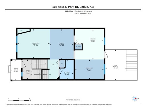 Floor plan - 102 4415 South Park Drive, Leduc, AB - Other