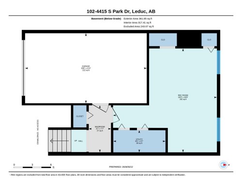Floor plan - 102 4415 South Park Drive, Leduc, AB - Other
