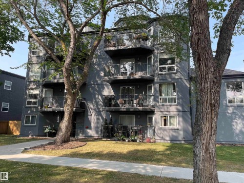 304 9854 88 Avenue, Edmonton, AB - Outdoor With Balcony