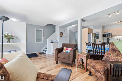 9638 108A Avenue, Edmonton, AB - Indoor Photo Showing Living Room