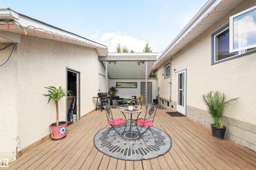 5101 45 Avenue, Leduc, AB - Outdoor With Deck Patio Veranda With Exterior