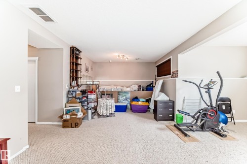 15112 139 Street, Edmonton, AB - Indoor Photo Showing Gym Room