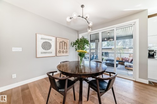 9235 148 Street, Edmonton, AB - Indoor Photo Showing Dining Room