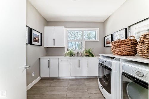 9235 148 Street, Edmonton, AB - Indoor Photo Showing Laundry Room