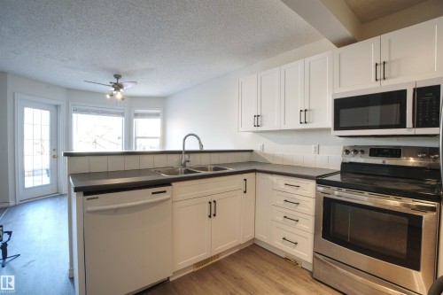 145 Crocus Crescent, Sherwood Park, AB - Indoor Photo Showing Kitchen With Double Sink