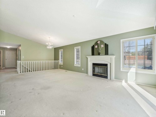 146 Oeming Road, Edmonton, AB - Indoor With Fireplace